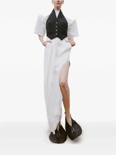 A.w.a.k.e. Button-embellishment Top In Multi