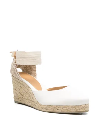 Castañer Joyce Ankle-tie Espadrilles In Neutral