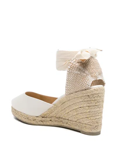 Castañer Joyce Ankle-tie Espadrilles In Neutral