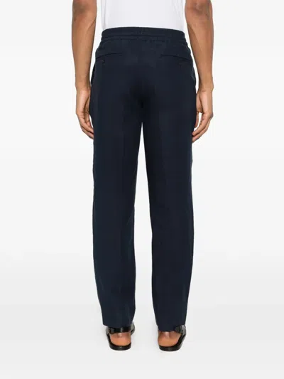 Sandro Drawstring Trousers In Black