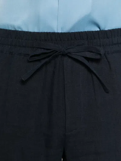 Sandro Drawstring Trousers In Black