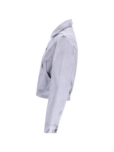 Carhartt Arca Buttoned Pocket Denim Jacket In Multi