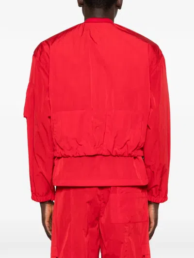 Fendi Zip Jacket In Red