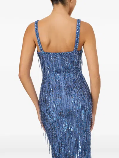 Jenny Packham Fleur Bead-embellished Gown In Multi