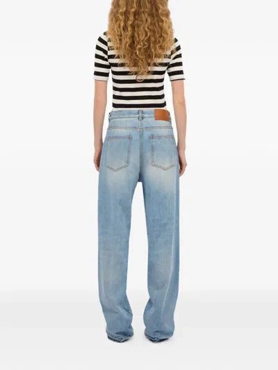 Msgm Five-pockets Jeans In Blue