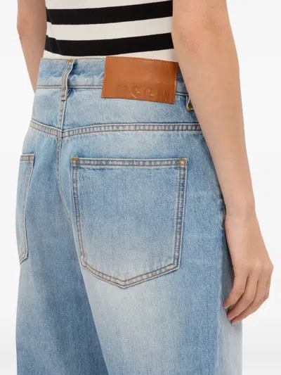 Msgm Five-pockets Jeans In Blue
