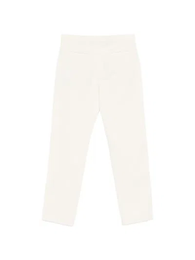 Aspesi Belt-loop Trousers In White
