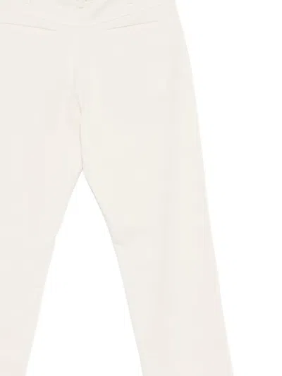 Aspesi Belt-loop Trousers In White
