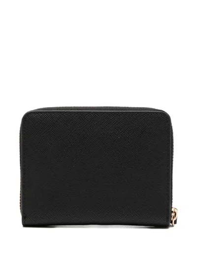 Liu •jo Black Polyethylene Wallet In Black