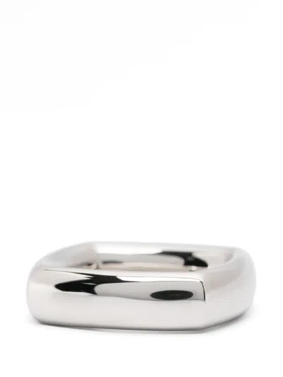 Tom Wood Frame Ring In Silver