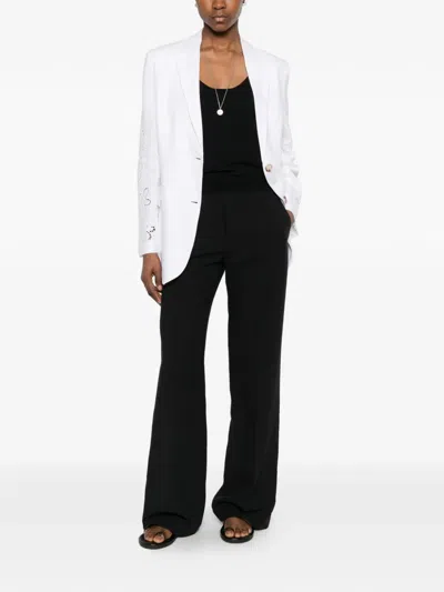 Ermanno Firenze Elasticated Trousers In Pattern