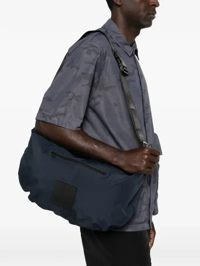 Off Grid Zip Shoulder Bag In Blue