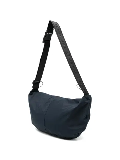 Off Grid Zip Shoulder Bag In Blue