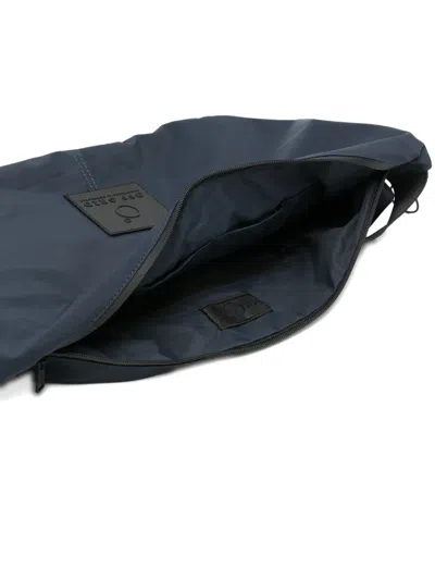 Off Grid Zip Shoulder Bag In Blue