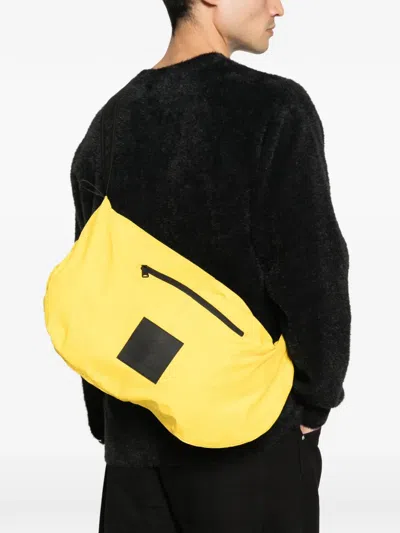 Off Grid Yellow Messenger Bag In Yellow