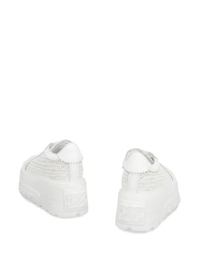Casadei Nexus Hanoi Womans Platform Sneakers In White