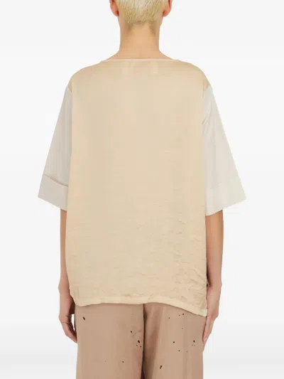 Collection Privèe Oversized T-shirt In Neutral