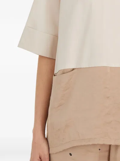 Collection Privèe Oversized T-shirt In Neutral