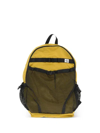Woolrich Ripstop X Mesh Backpack In Yellow