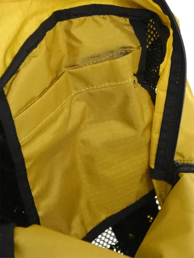 Woolrich Ripstop X Mesh Backpack In Yellow