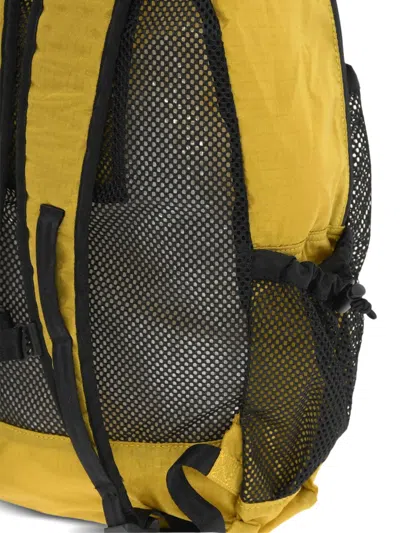 Woolrich Ripstop X Mesh Backpack In Yellow