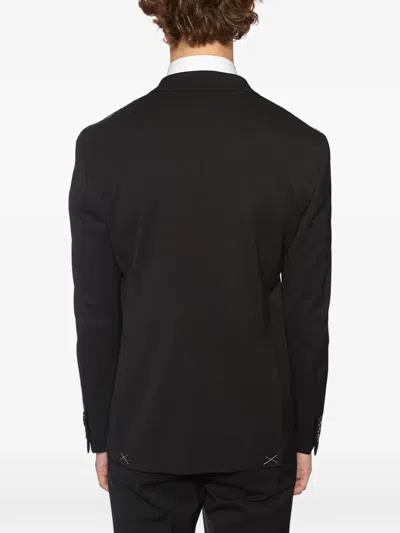 Tonello Two-button Suit In Black