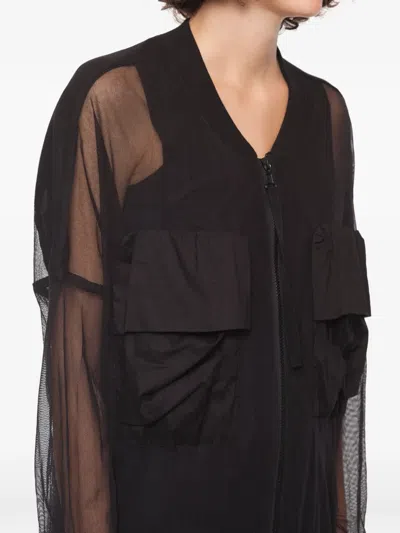 Studio B3 Pocket Coat In Black