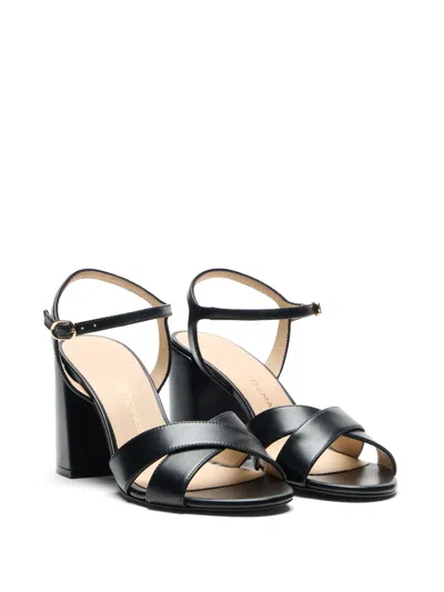 Stuart Weitzman Alyssa Crossover-strap Sandals In Multi