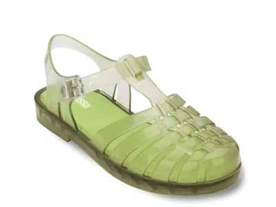 Melissa Possession Jelly Sandals Glass Green
