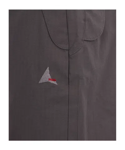 Roa Stylish Mini Shorts For Men In Gray