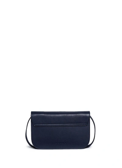 Shop Marni 'pois' Small Resin Slide Lock Leather Crossbody Bag