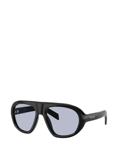 Prada Pilot-frame Sunglasses In Black