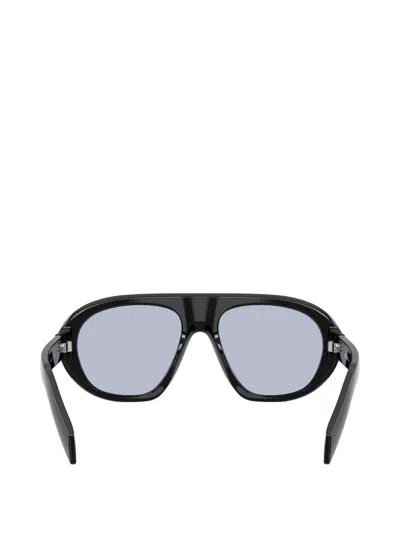 Prada Pilot-frame Sunglasses In Black
