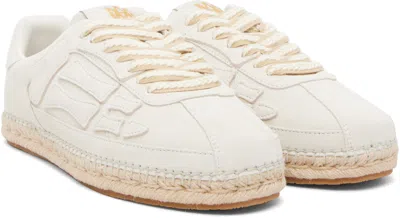 Amiri Off-white Pacific Bones Espadrilles In Multi