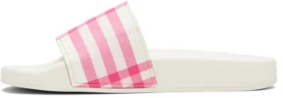 Burberry Check Slides