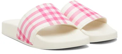 Burberry Check Slides