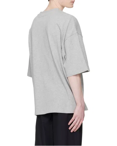 Entire Studios Oversized Boxy T-shirt In Gray