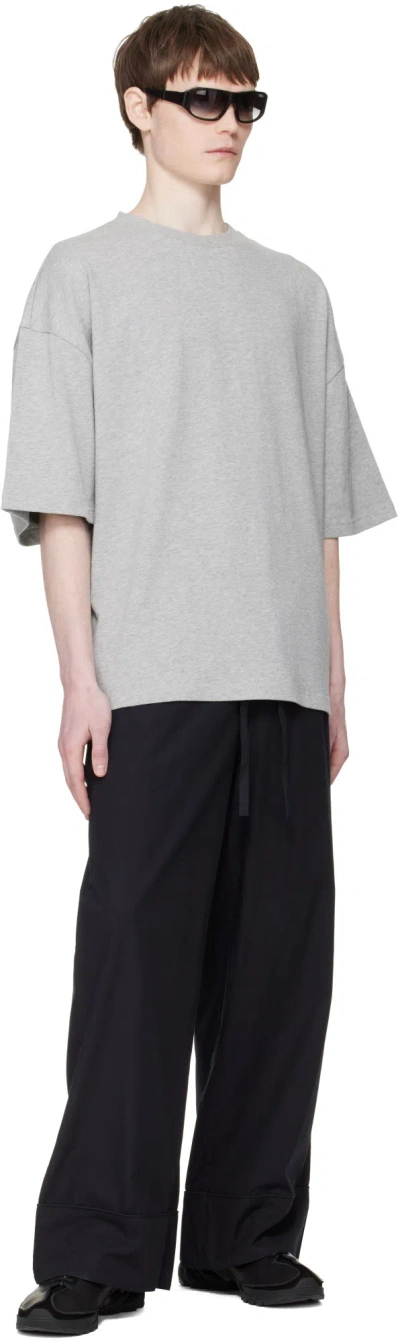 Entire Studios Oversized Boxy T-shirt In Gray