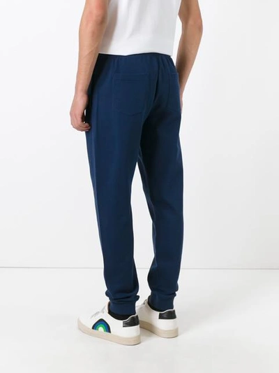 Shop Kenzo Mini Tiger Track Pants - Blue