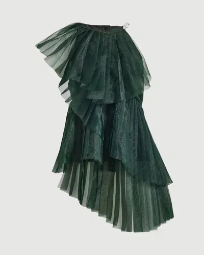 Aje Westlyn Blouse In Green