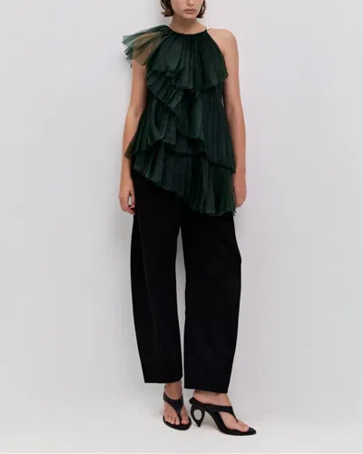 Aje Westlyn Blouse In Green