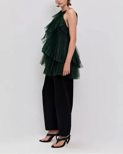 Aje Westlyn Blouse In Green