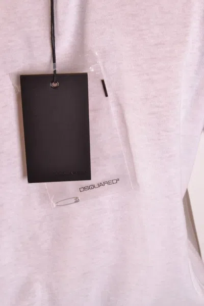 Dsquared2 Dsquared Tshirt Short Sleeves White In White