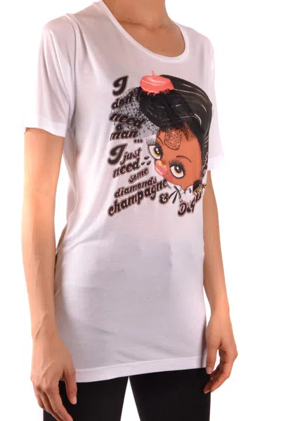 Dsquared2 Dsquared Tshirt Short Sleeves White In White