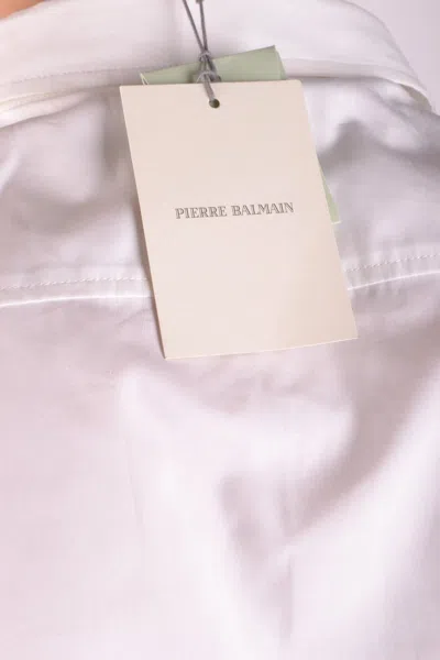 Pierre Balmain Shirts White In White