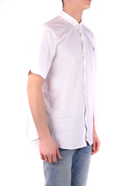 Fred Perry Shirts White In White