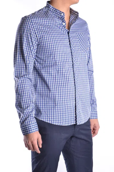 Pierre Balmain Shirts Blue In Blue
