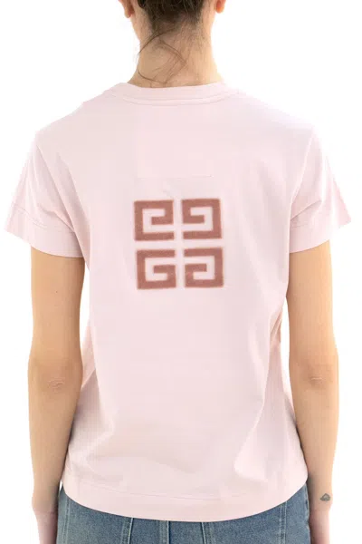 Givenchy Tshirt Short Sleeves Pink In Pink