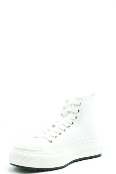 Dsquared2 High-top Platform Sneakers Pull Tab In White