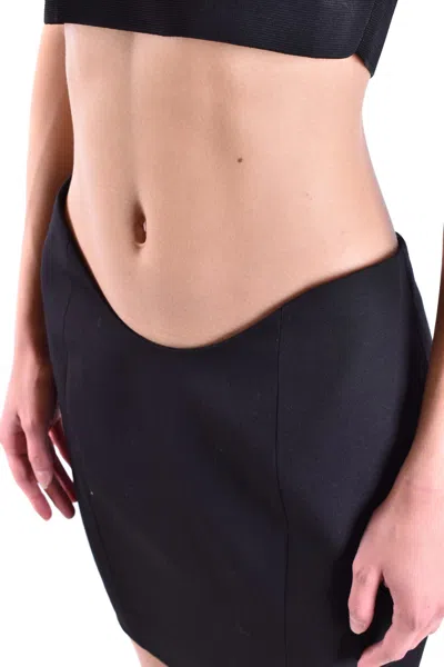 Balmain Skirts Black In Black